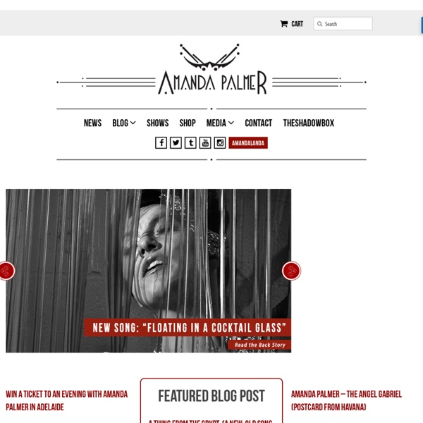 Amanda Palmer Goes Down Under - OUT NOW AT MUSIC.AMANDAPALMER.NET