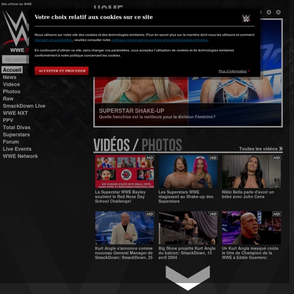 WWE - Wrestling - Site officiel français - powered by sevenload