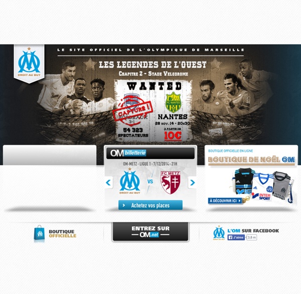 OM.net - Site officiel de l'Olympique de Marseille