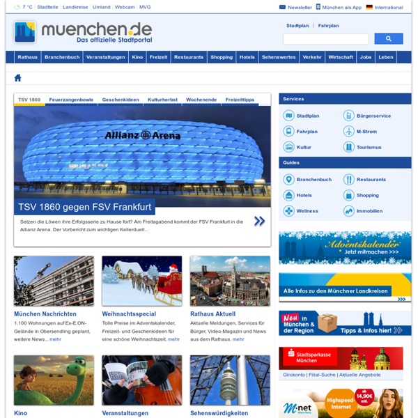 Muenchen.de - Das offizielle Stadtportal für München