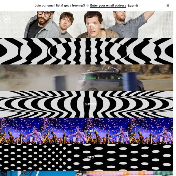 The Official Website of OK Go