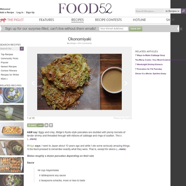 Okonomiyaki recipe from food52