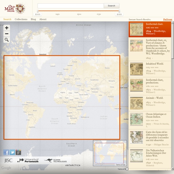 Old Maps Online