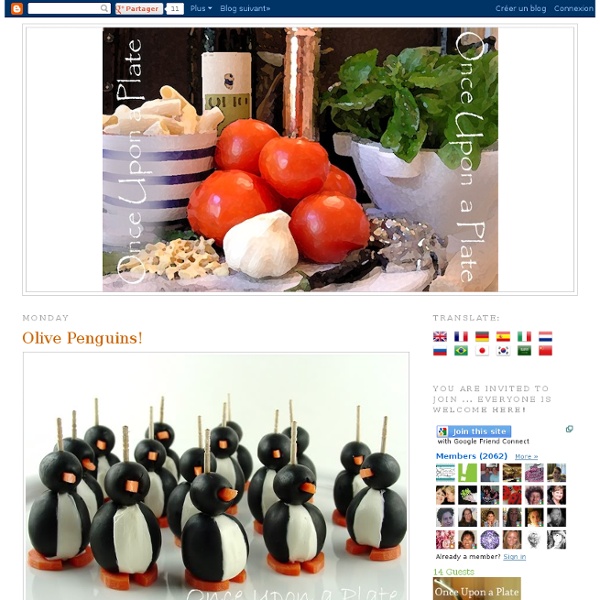 Once Upon a Plate: Olive Penguins!