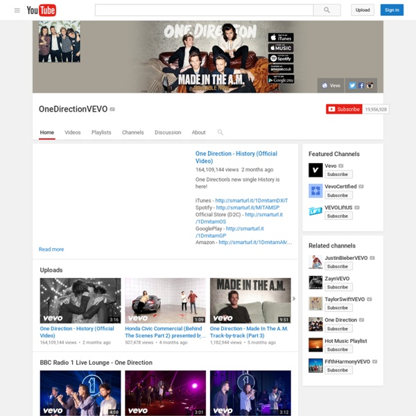 OneDirectionVEVO's channel