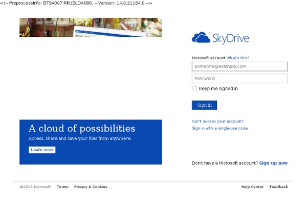 Files - SkyDrive