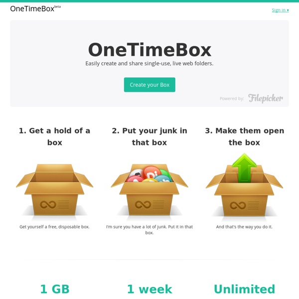 OneTimeBox