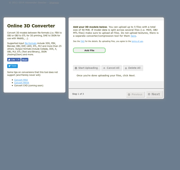 Online 3D Converter