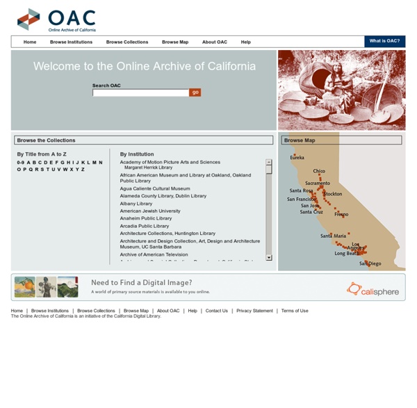 Online Archive of California