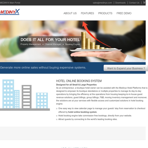 Hotel Online Booking System, Hotel Booking Engine - Medinyx