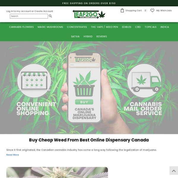 Best Online Dispensary Canada