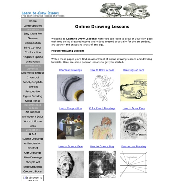 Online Drawing Lessons - Learn to Draw Online for Free