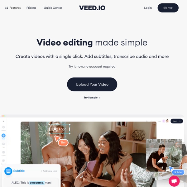 VEED - Online Video Editor - Video Editing Made Simple