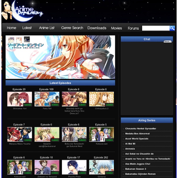 Stream Anime Episodes Free - Anime Dreaming