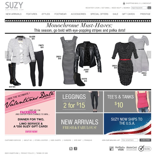 Suzy Shier Online Store - women's fashion, shoes & accessories