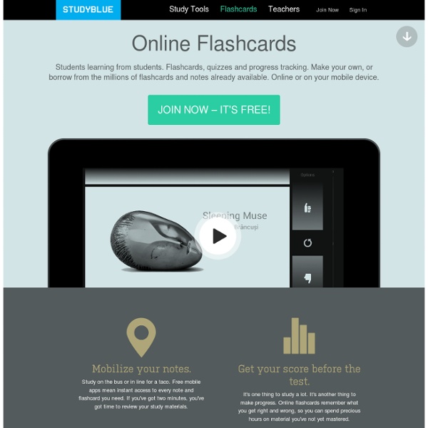 Online Flashcards