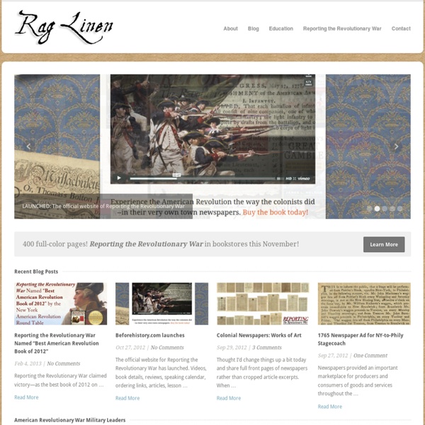 Online Museum of Historic Newspapers