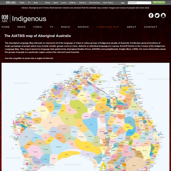 ABC Online Indigenous - Interactive Map