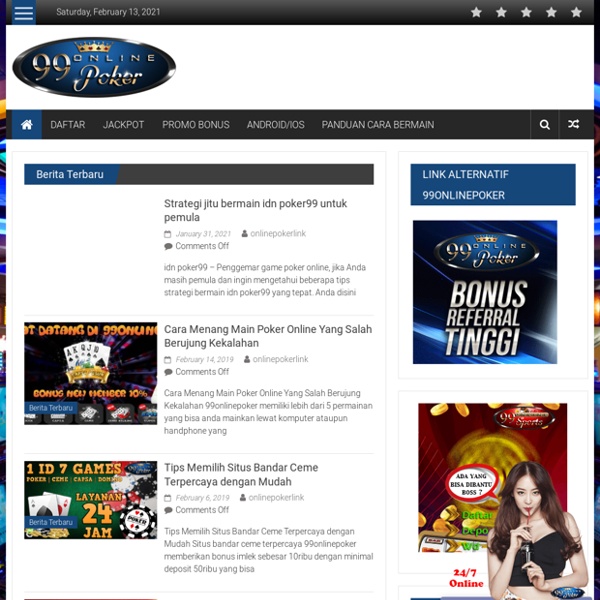 Poker online indonesia situs domino qiu qiu QQ terpercaya