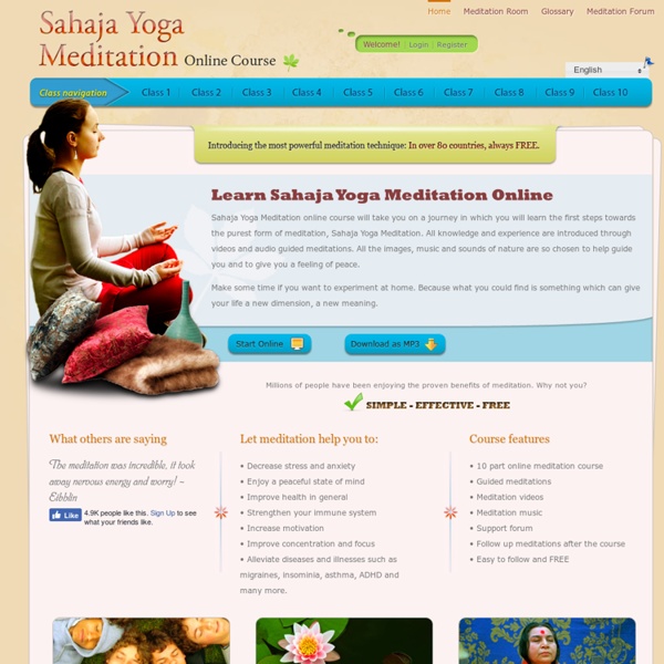 Free Online Meditation Course