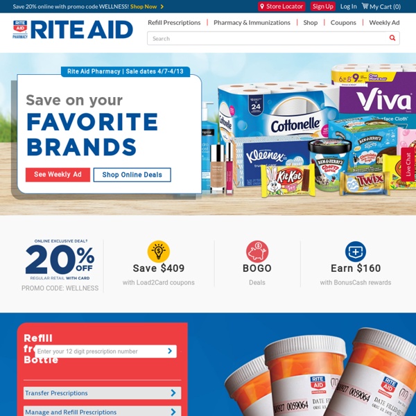 Rite Aid Pharmacy - With Us, It's Personal