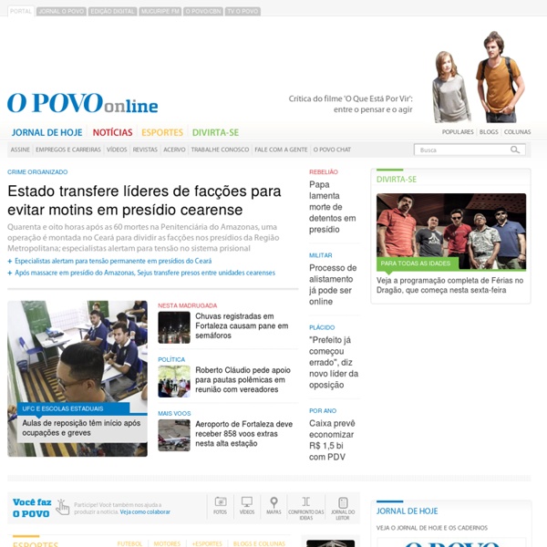 Portal de Notícias sobre Ceará, Brasil e Mundo