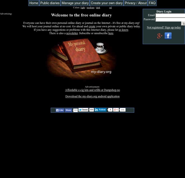 online private journal