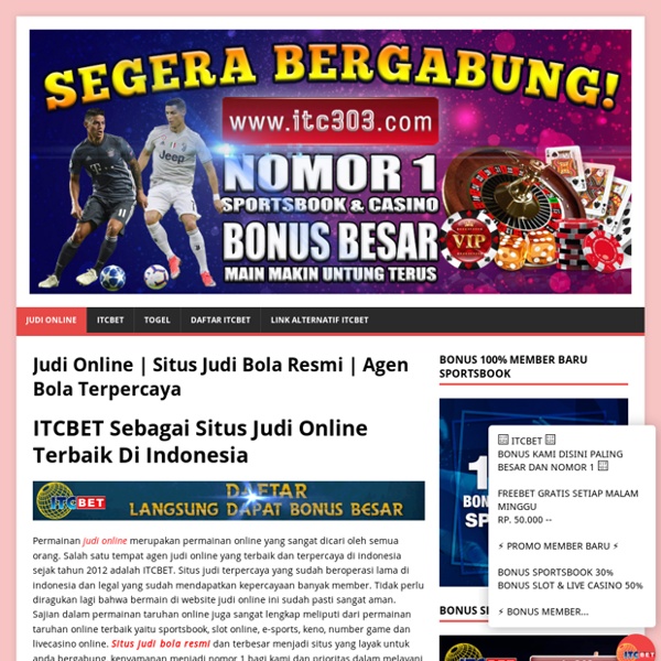 Situs Judi Bola Resmi | Pearltrees