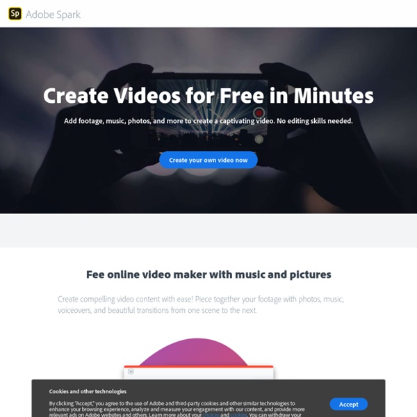 Free Mobile and Online Video Maker