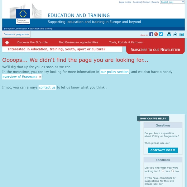 Education et formation - Les européens et les langues - Enquête Eurobaromètre 2006