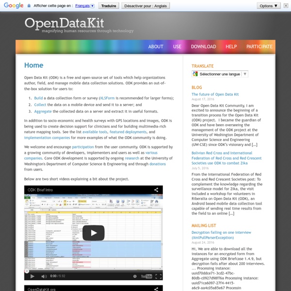 Open Data Kit