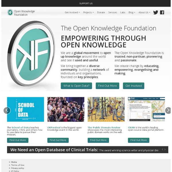 FrontPage - The Open Knowledge Foundation
