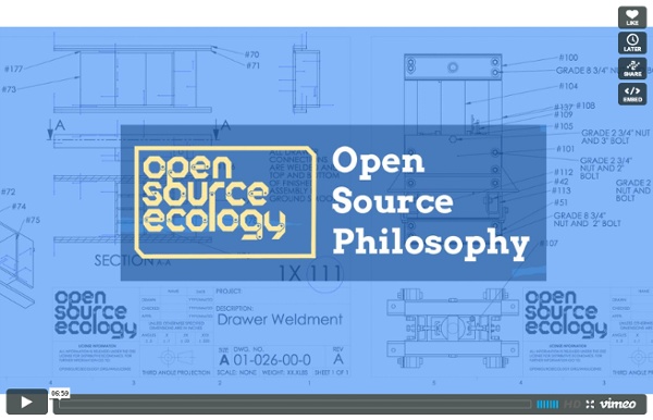 Open Source Philosophy.