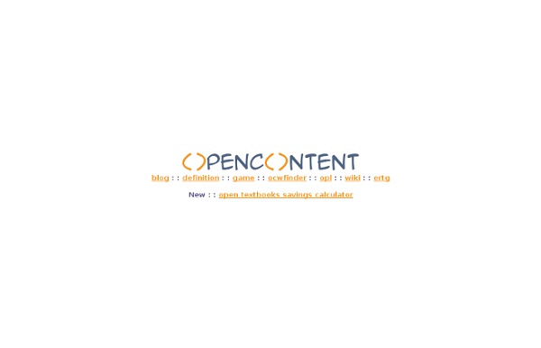 OpenContent