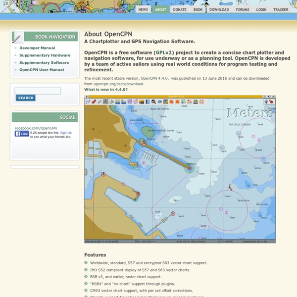 Official OpenCPN Homepage
