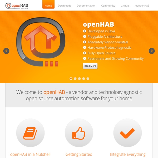 OpenHAB - empowering the smart home