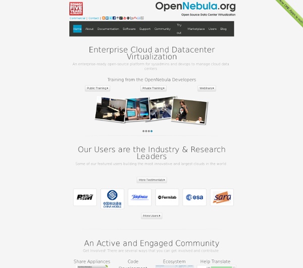 OpenNebula: The Open Source Toolkit for Cloud Computing