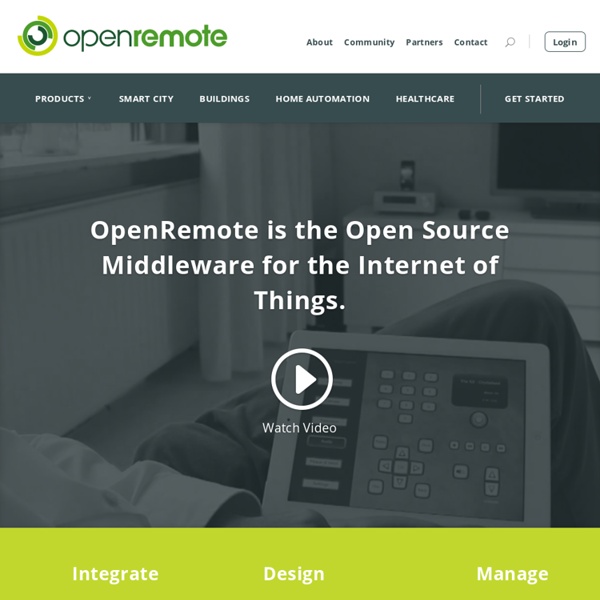 Open Source for Internet of Things