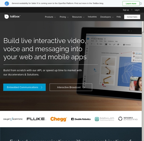 TokBox - Free Video Chat and Video Mail