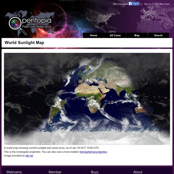 World Sunlight Map