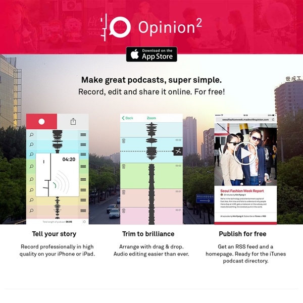 Opinion - Record & Edit Podcasts on your iPhone