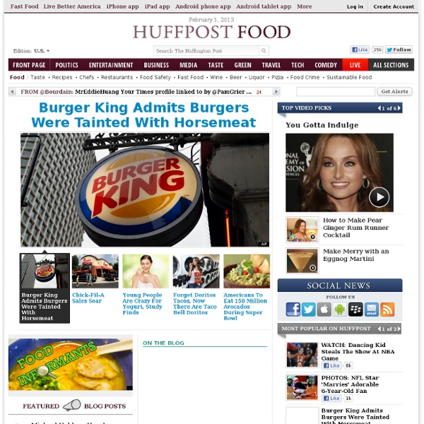 Food News and Opinion on The Huffington Post