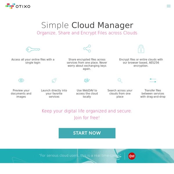 Otixo: All your cloud files from a single login