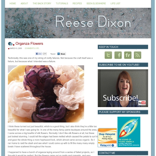 Reese Dixon: Motherhood and other Creative Endeavors