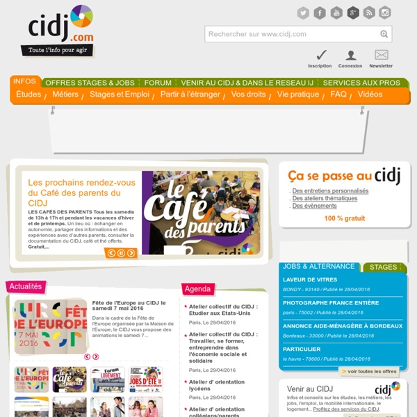 Un site du CIDJ