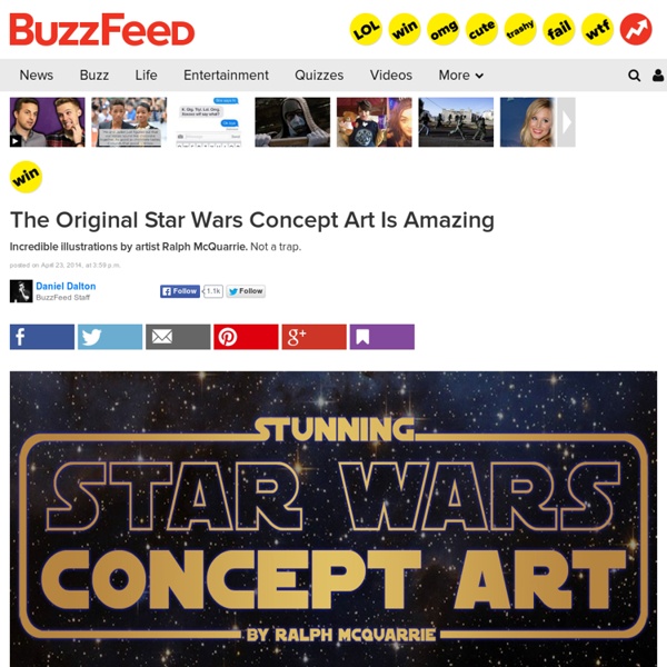 The Original Star Wars Concept Art Is Amazing