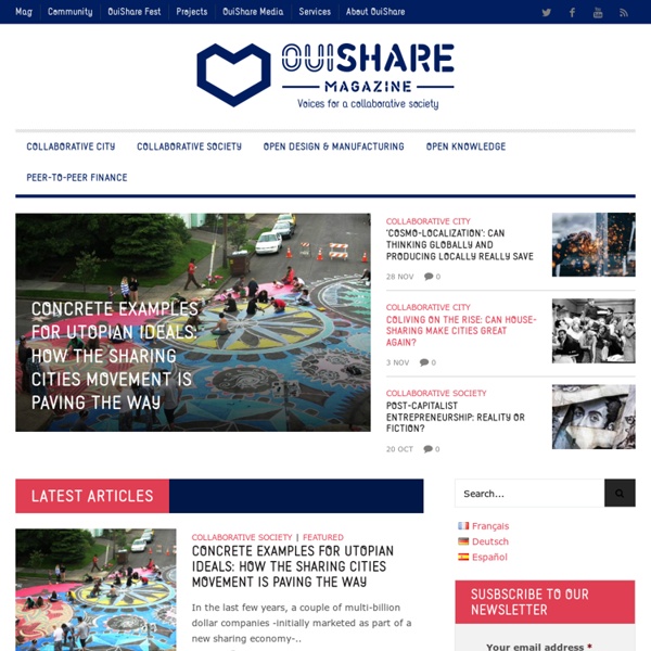 OuiShare - Connecting the Collaborative Economy