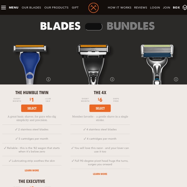 Men's Razor Blades, Buy Razors Online