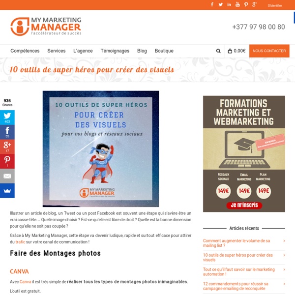 10 outils bluffants pour créer des visuels