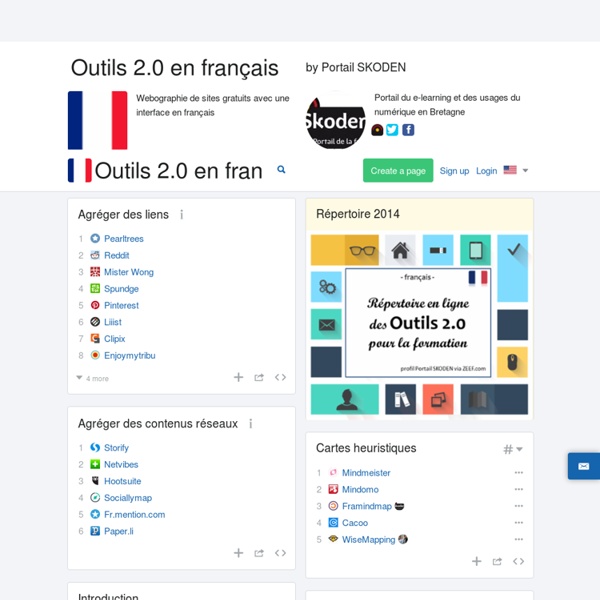 Outils 2.0 en français by Portail SKODEN